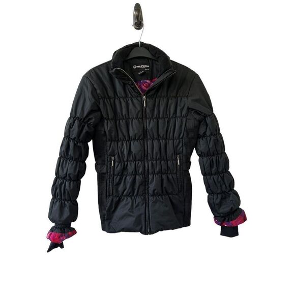 Sunice Primaloft Full Zip Insulated Puffer Jacket Womens Black Size 8 - Picture 1 of 8